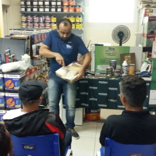 Curso Montana Química ITU TINTAS loja de Tintas Itu