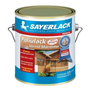 Verniz Sayerlack Poliulack ITU TINTAS loja de Tintas Itu